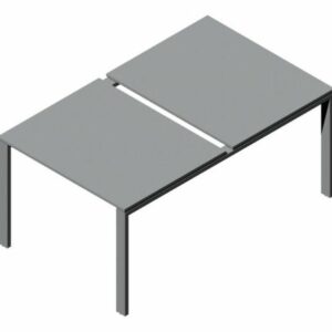 Compir Stratos Double open leg desk