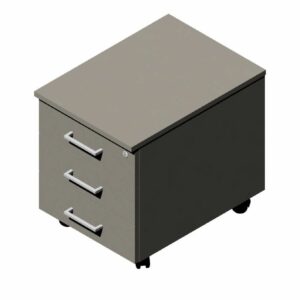 Compir Stratos Chest of 3 drawers on wheels