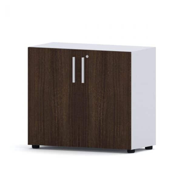 Compir 90 cm low cabinet with lockable doors - Image 19