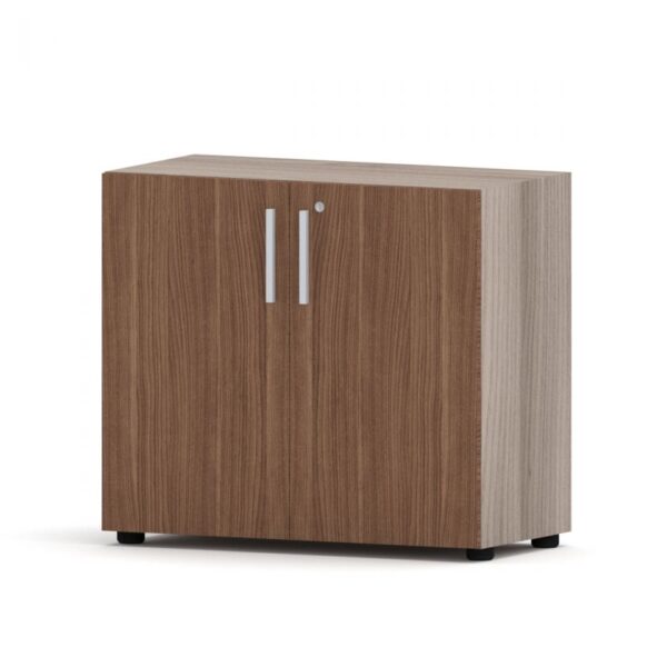 Compir 90 cm low cabinet with lockable doors - Image 46