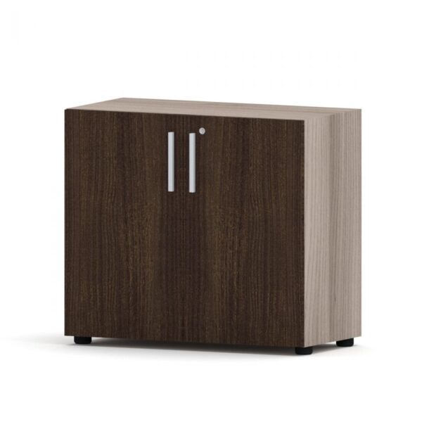Compir 90 cm low cabinet with lockable doors - Image 49