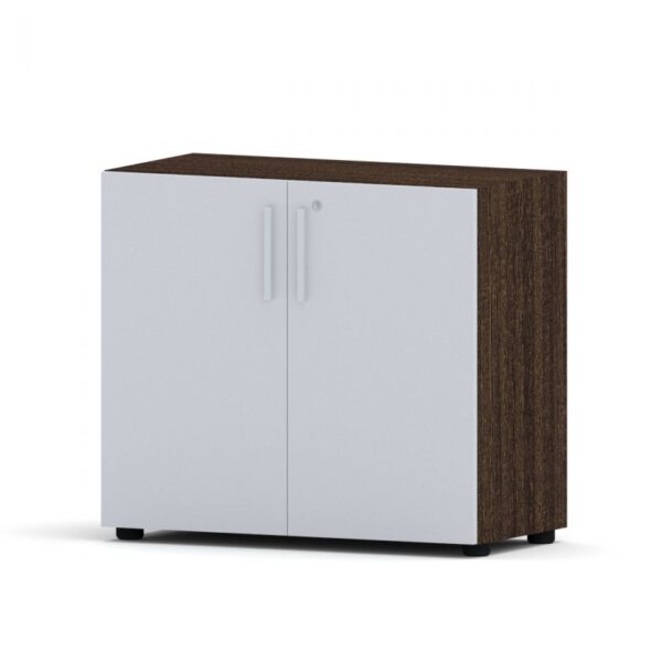 Compir 90 cm low cabinet with lockable doors - Image 53