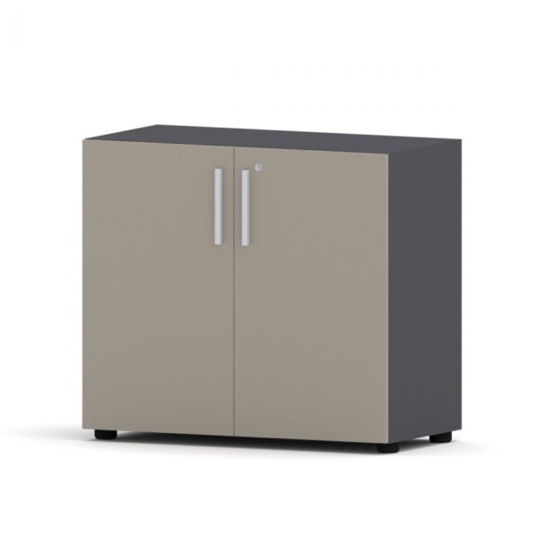 Compir 90 cm low cabinet with lockable doors - Image 78