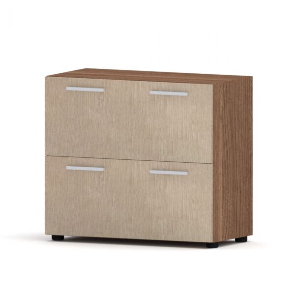 Compir 90 cm low cabinet with filing cabinet - Image 21