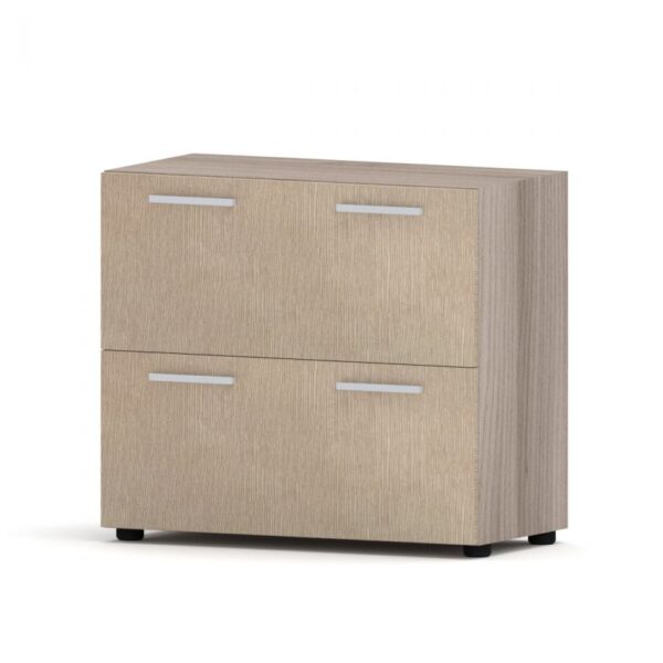 Compir 90 cm low cabinet with filing cabinet - Image 22