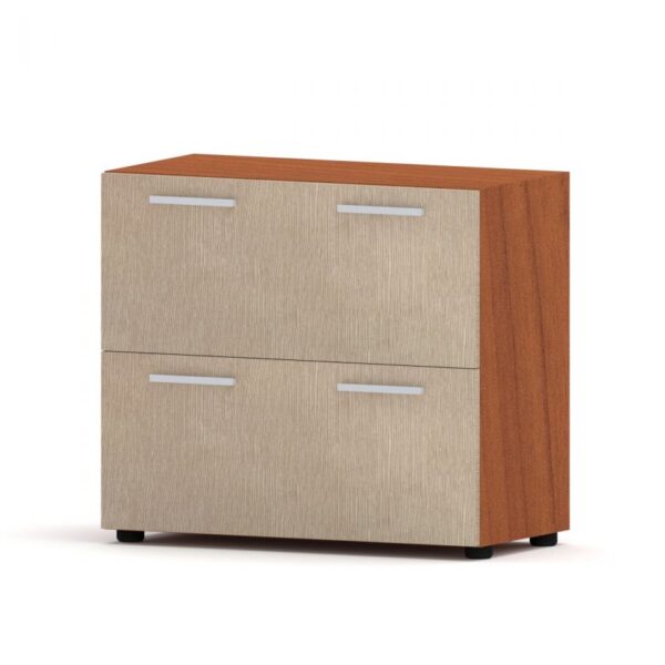 Compir 90 cm low cabinet with filing cabinet - Image 24