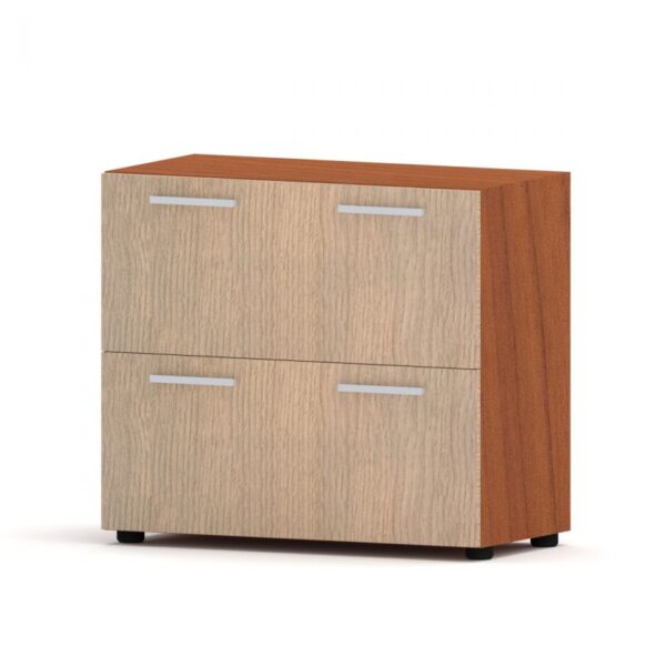 Compir 90 cm low cabinet with filing cabinet - Image 32