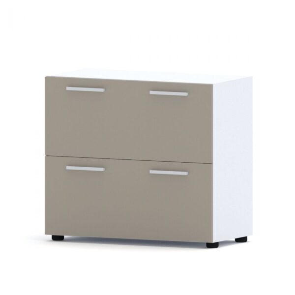 Compir 90 cm low cabinet with filing cabinet - Image 50