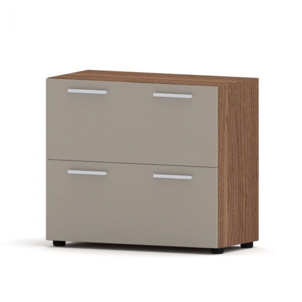 Compir 90 cm low cabinet with filing cabinet - Image 53