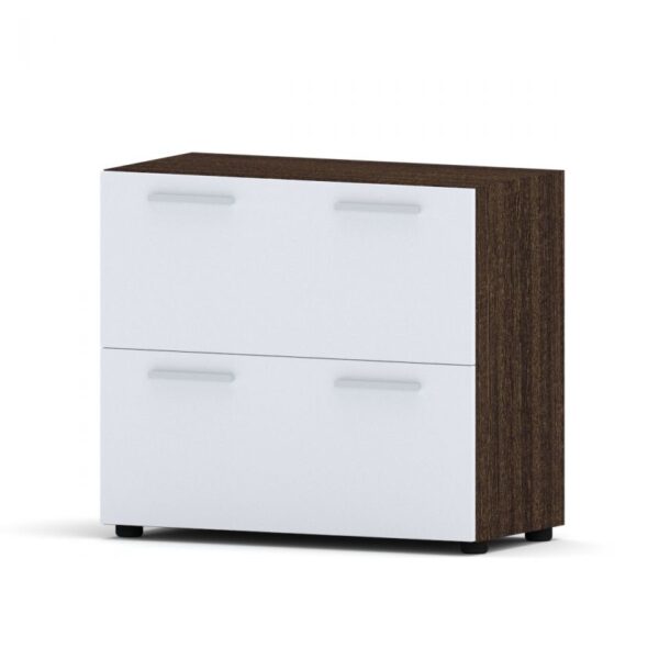 Compir 90 cm low cabinet with filing cabinet - Image 7