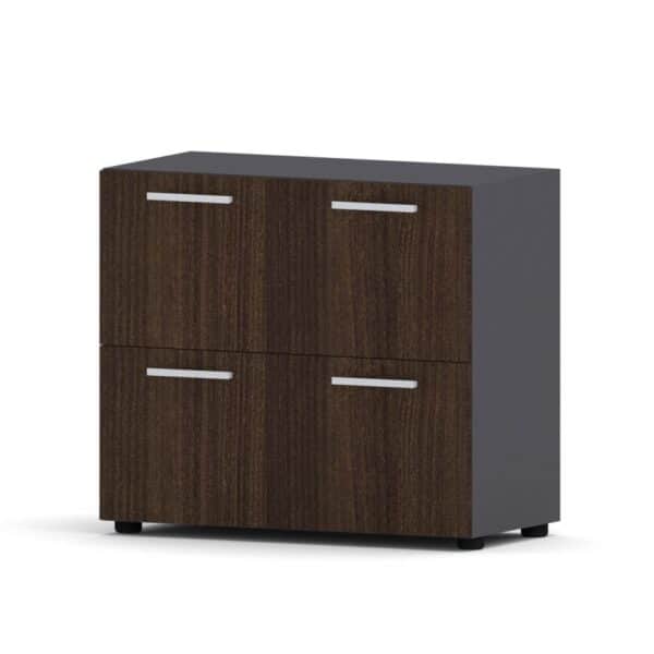 Compir 90 cm low cabinet with filing cabinet - Image 65