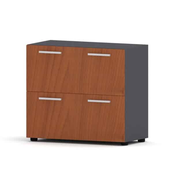 Compir 90 cm low cabinet with filing cabinet - Image 73