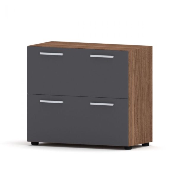 Compir 90 cm low cabinet with filing cabinet - Image 77