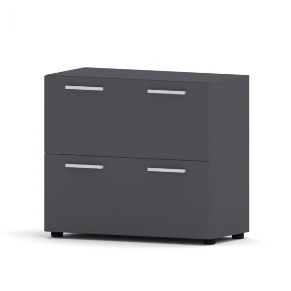 Compir 90 cm low cabinet with filing cabinet - Image 81