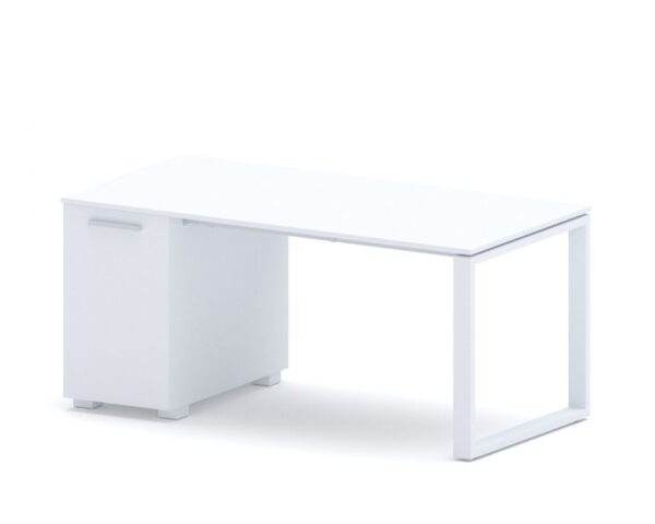 Compir Stratos Desk with closed leg filing cabinet - Image 2