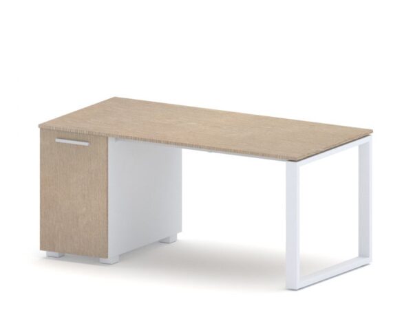 Compir Stratos Desk with closed leg filing cabinet - Image 4